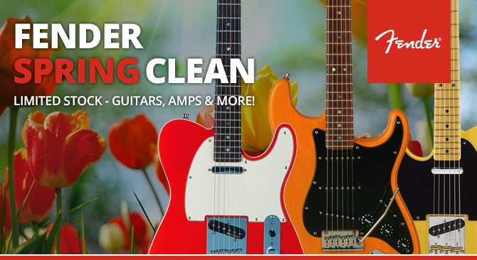 Fender Spring Clean - Page Header