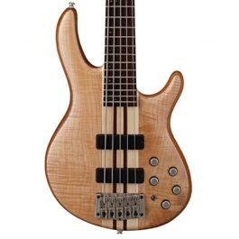 Cort Artisan A5 Plus FMMH 5-String Bass Guitar – Natural