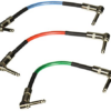 Fender CALIFORNIA SERIES ASSORTED COLOURS 6" PATCH CABLES