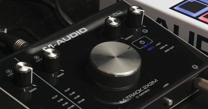 Read more about the article M-Audio 2×2 M-Track Audio Interface