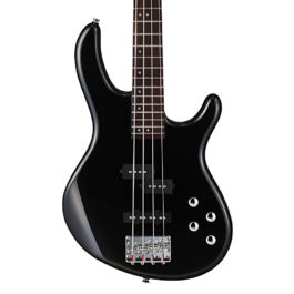 Cort Action Plus 4-String Bass Guitar – Black