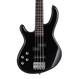 Cort Action Bass Plus Left-Handed Bass Guitar – Black