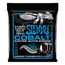 Ernie Ball Cobalt Extra Slinky Electric Guitar Strings – (8-38)