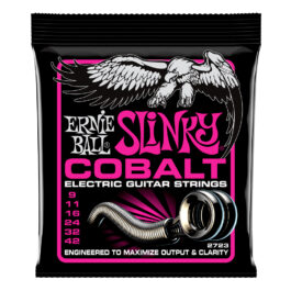 Ernie Ball Cobalt Super Slinky Electric Guitar Strings – (9-42)