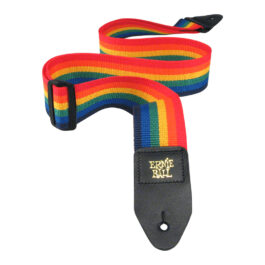 Ernie Ball Polypro Guitar Strap – Rainbow