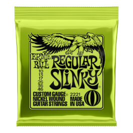 Ernie Ball Regular Slinky Electric Guitar Strings – (10-46)