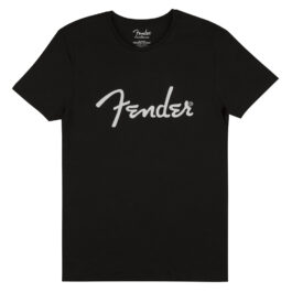 Fender Spaghetti Logo T-shirt Black in Medium