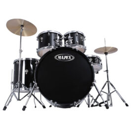 Mapex Prodigy 5 Piece Rock Sizes Drum Kit Black