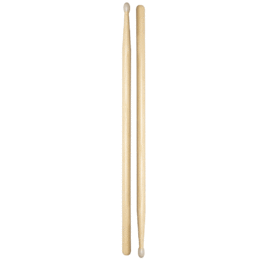 All Percussion American Hickory 7A Nylon Tip Drum Sticks