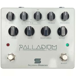 Seymour Duncan Palladium Gain Stage Overdrive Effects Pedal – White