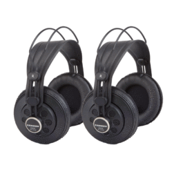 Samson SR850 Studio Headphones – Twin Pack