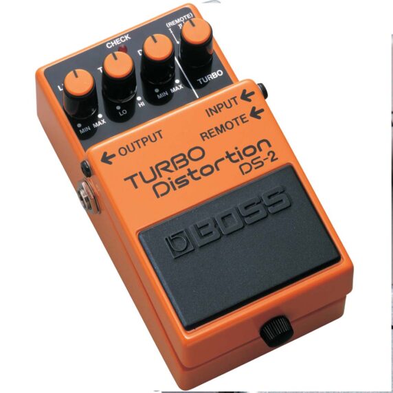 Boss DS-2 TURBO DISTORTION EFFECTS PEDAL angle