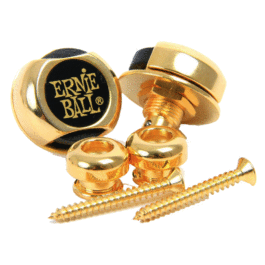 Ernie Ball Super Locks Strap Lock Set – Gold