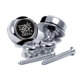 Ernie Ball Super Locks Strap Lock Set – Nickel