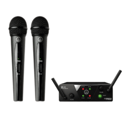 AKG WMS40 Wireless Mini Dual Vocal Microphone Set