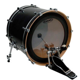 Evans DRUMHEAD 22′ CLEAR’ BASS DRUM EMAD2 SYSTEM