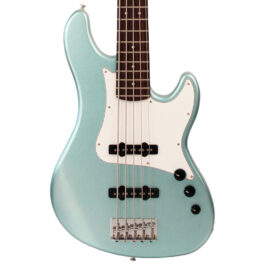 Cort GB55JJ 5-String Bass Guitar – Sea Foam Pearl Green