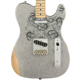 Fender Brad Paisley Signature Telecaster® – Maple Fretboard – Road Worn Silver Sparkle