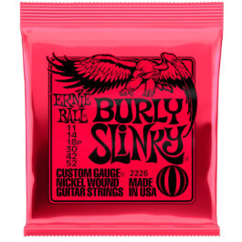 Ernie Ball Burly Slinky Electric Guitar Strings – (11-52)