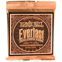 Ernie Ball Everlast Phosphor Bronze Acoustic Guitar Strings – (10-50)