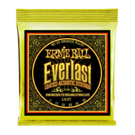 Ernie Ball Everlast 80/20 Bronze Acoustic Guitar Strings – (11-52)