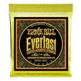Ernie Ball Everlast 80/20 Bronze Acoustic Guitar Strings – (10-50)