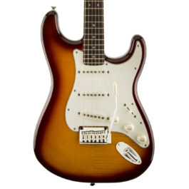 Squier Strandard Stratocaster® FMT Electric Guitar – Amber Burst