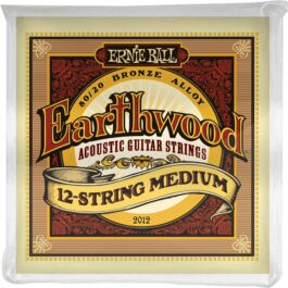 Ernie Ball Earthwood 80/20 12-String Acoustic Guitar Strings – Medium