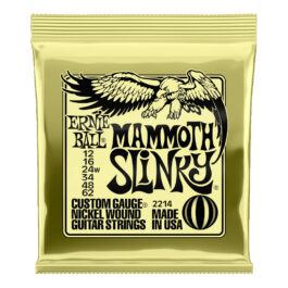 Ernie Ball Mammoth Slinky Electric Guitar Strings – (12-62)