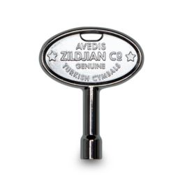 Zildjian ZKEY Chrome Drum Key With Zildjian Logo