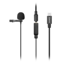 BOYA BY-M2 Clip-on Lavalier Microphone for iOS devices