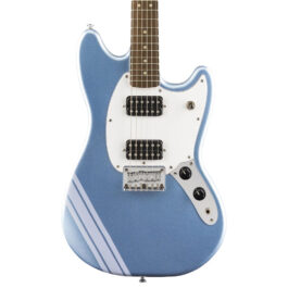 Squier LTD ED Bullet Mustang® HH Electric Guitar – Competition Blue