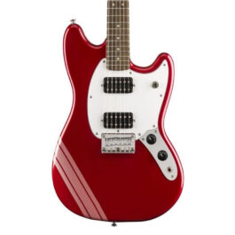 Squier Limited Edition Bullet Mustang Electric Guitar – Competition Red
