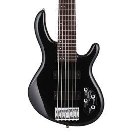 Cort Action Bass VI Plus 6-String Bass Guitar – Black