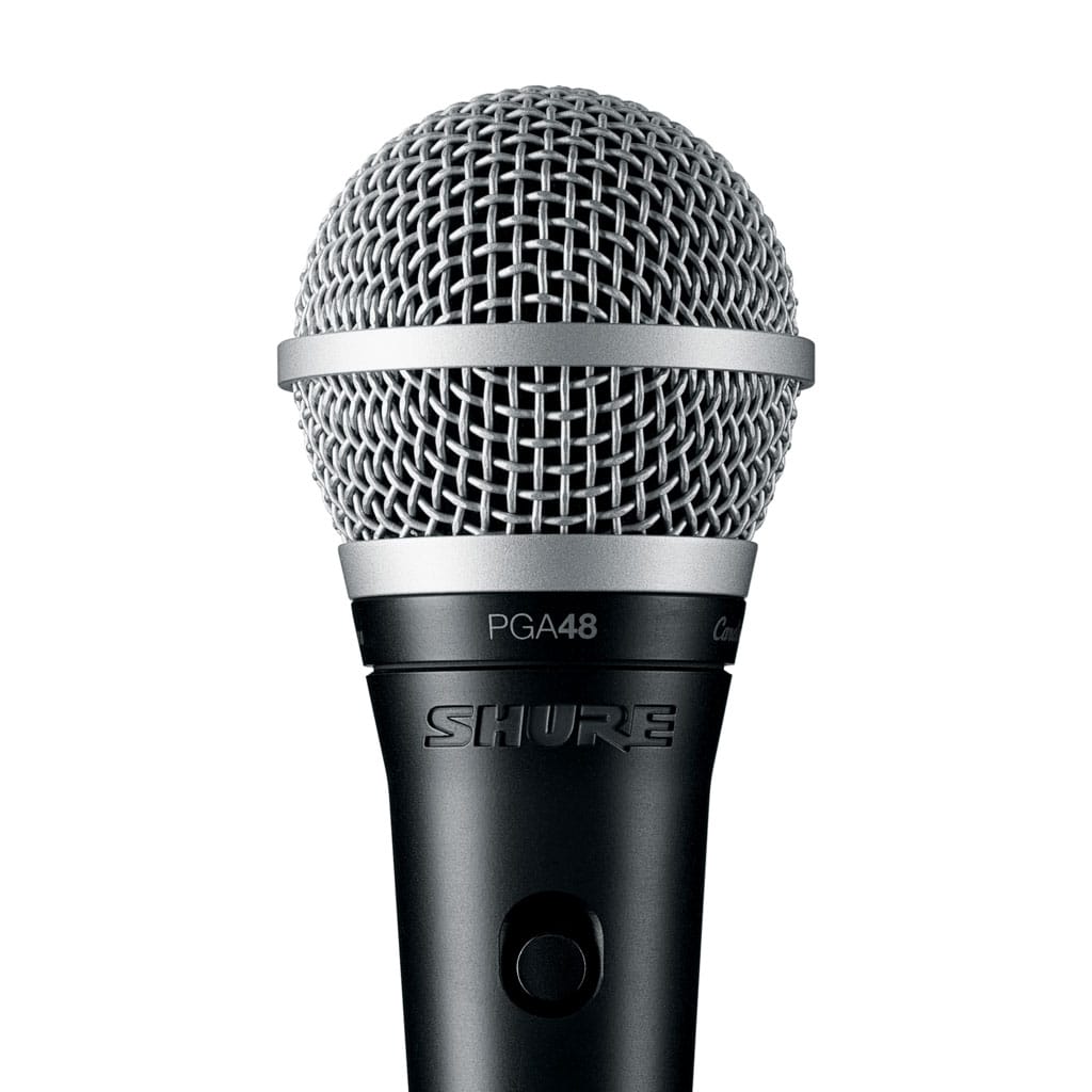Shure PGA48 - Handheld Cardioid Dynamic Vocal Microphone with 15