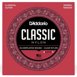 D’Addario EJ27N Nylon Classical Guitar Strings – Normal Tension