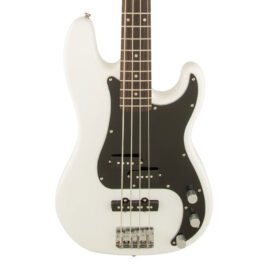 Squier Affinity Precision Bass PJ Indian Laurel Fingerboard in Olympic White