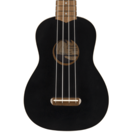 Fender Venice Soprano Ukulele – Black