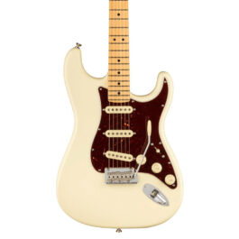 Fender American Professional II Stratocaster® Electric Guitar – Maple Fingerboard – Olympic White