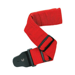 Planetwaves Woven Padded COmfort Strap – Red