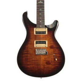 PRS SE Custom 24 Electric Guitar – Black Gold Burst