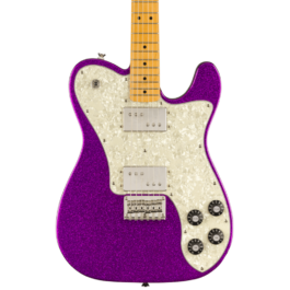 Squier Limited Edition Classic Vibe 70s Telecaster Deluxe Electric Guitar – Purple Sparkle