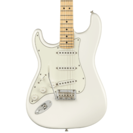 Fender Player Series Stratocaster – Maple Fretboard – Polar White – Left Handed
