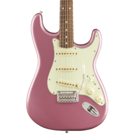 Fender Vintera ’60s Stratocaster Modified Electric Guitar – Pau Ferro Fretboard – Burgundy Mist Metallic