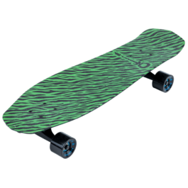 Charvel® Green Bengal Aluminum Skateboard by Aluminati®
