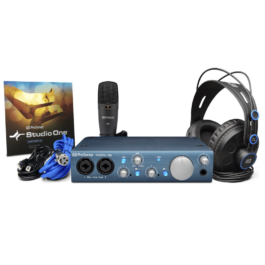 PreSonus AudioBox iTwo Studio – 2×2 USB/iPad Recording Bundle