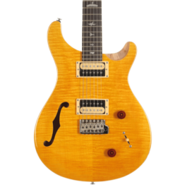PRS SE Custom 22 Semi-hollow Electric Guitar – Santana Yellow