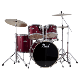 Pearl Export EXX725/C 5-Piece Drum Set with Snare Drum – Burgundy