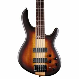 Cort C5 Plus Mahogany Body With Zebrawood & Maple Top Electric Bass Guitar
