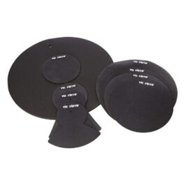 Vic Firth Drum Mute Pack 3 with 12”, 13”, 14”, 16″, 22″, Hi-Hat and cymbal x2